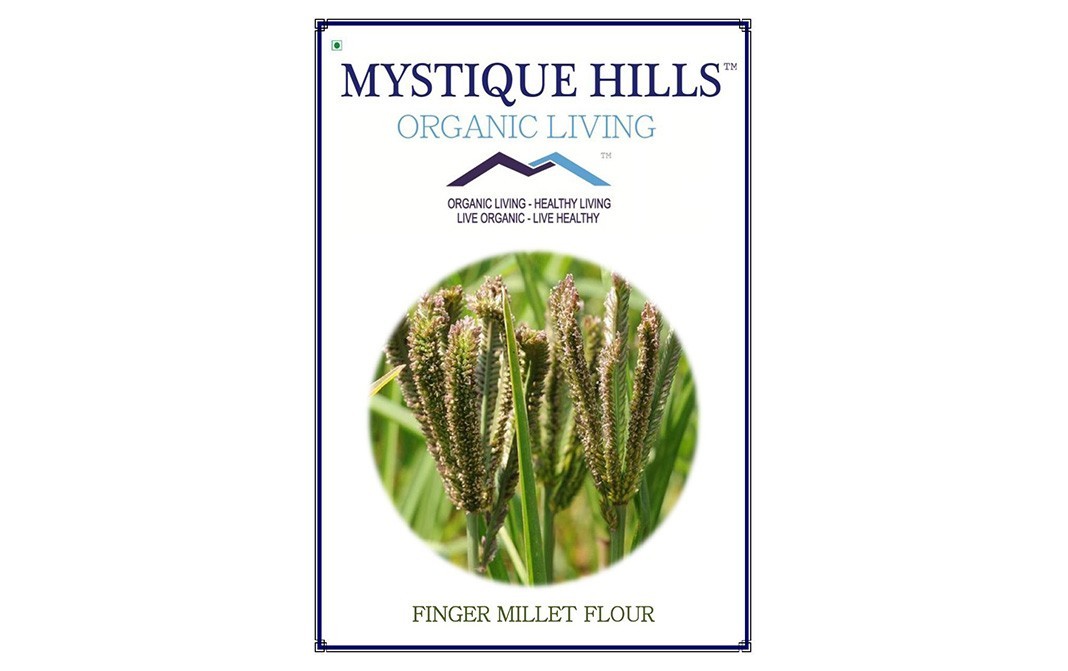 Mystique Hills Organic Finger Millet Flour    Box  1 kilogram